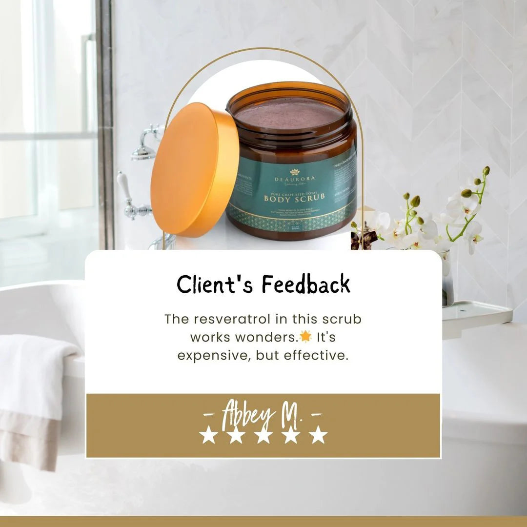 Pure Grape Seed Total Body Scrub