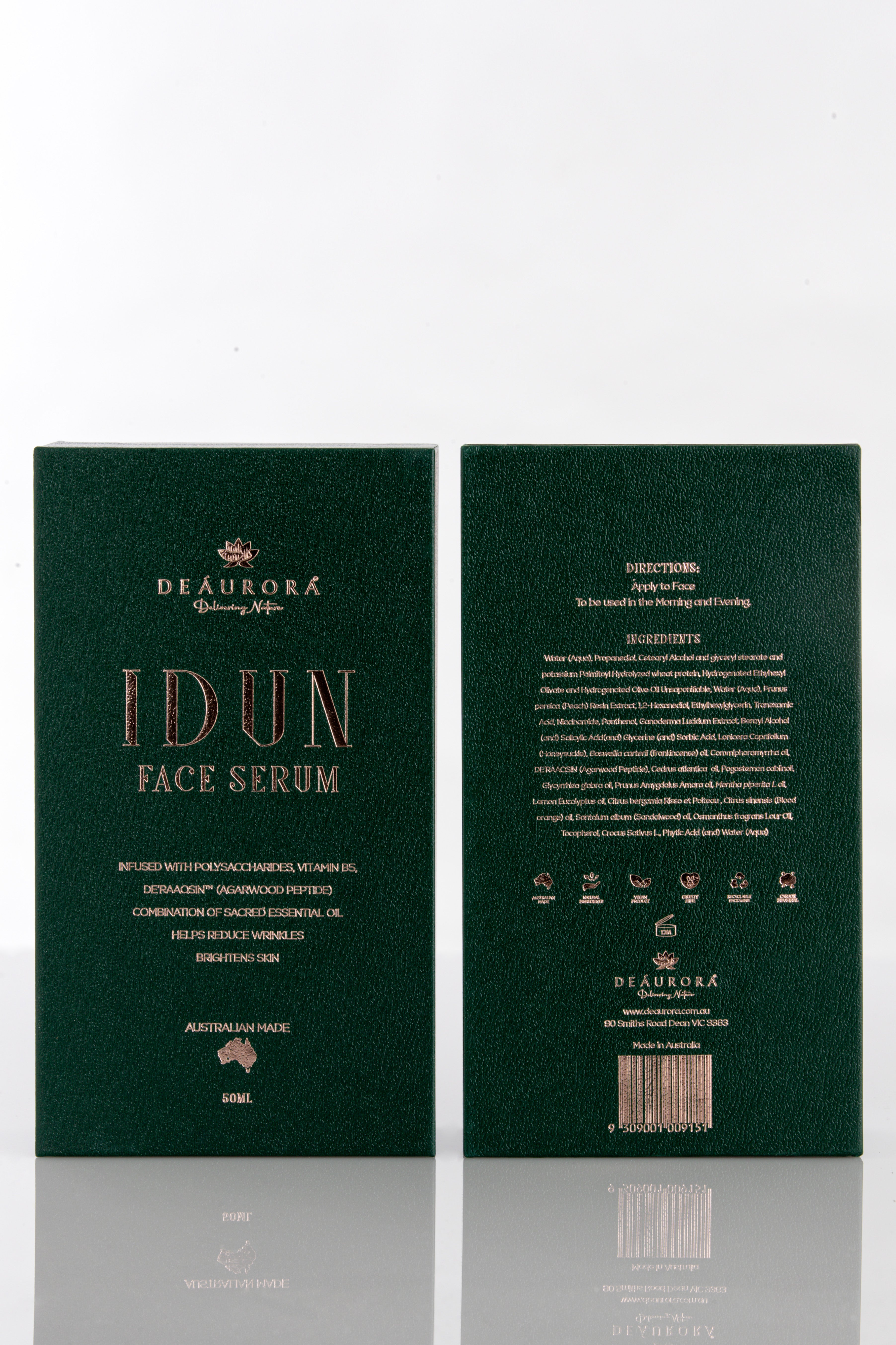 DeAurora IDUN Face Serum 50ml