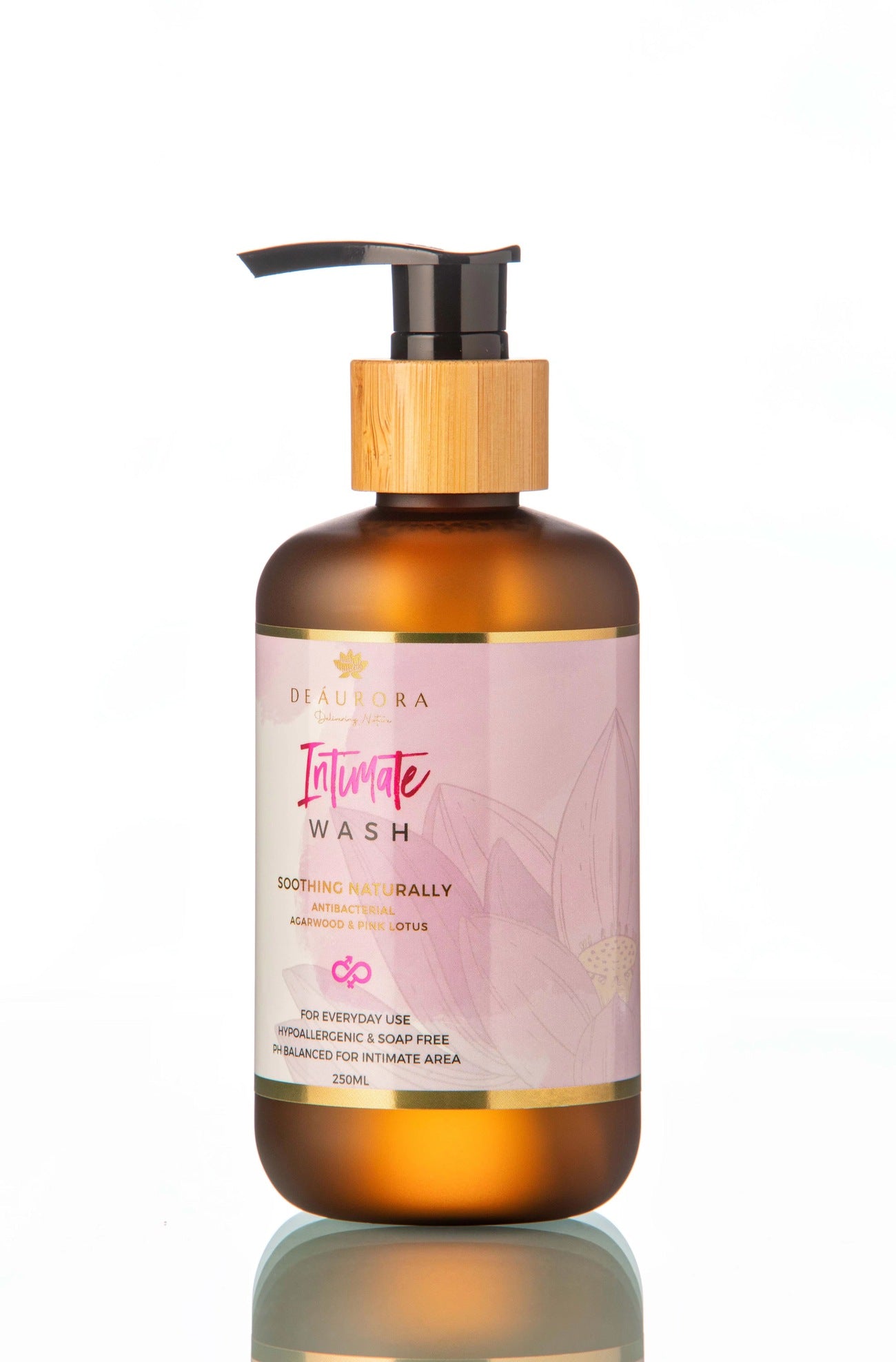 DeAurora Intimate Wash Pink Lotus 250ml