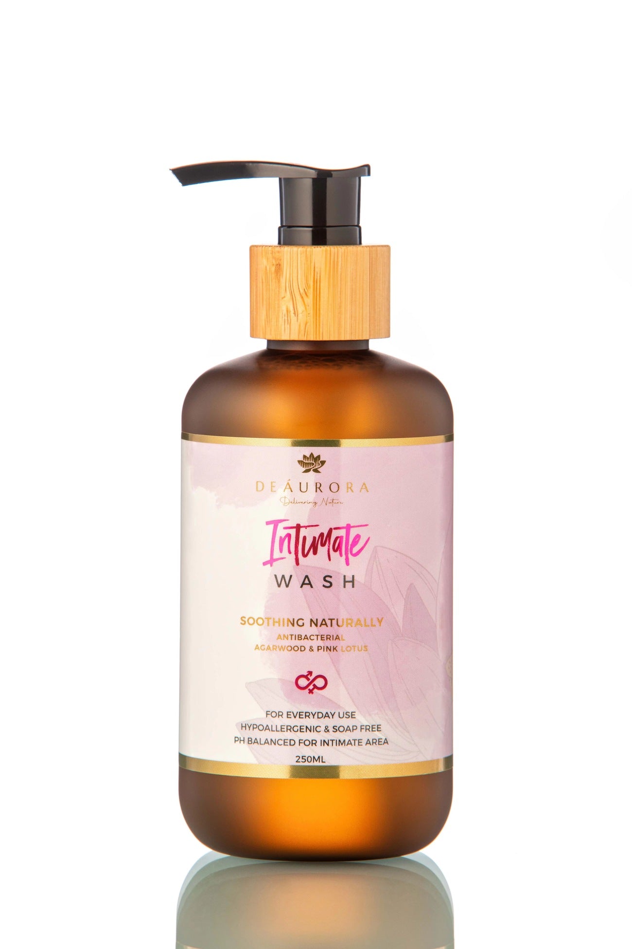 DeAurora Intimate Wash Pink Lotus 250ml